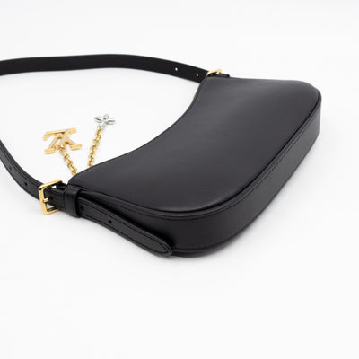 Pochette LV Bloom Black Leather