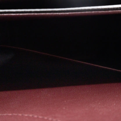 Classic Double Flap Jumbo Black Caviarskin Leather Silver