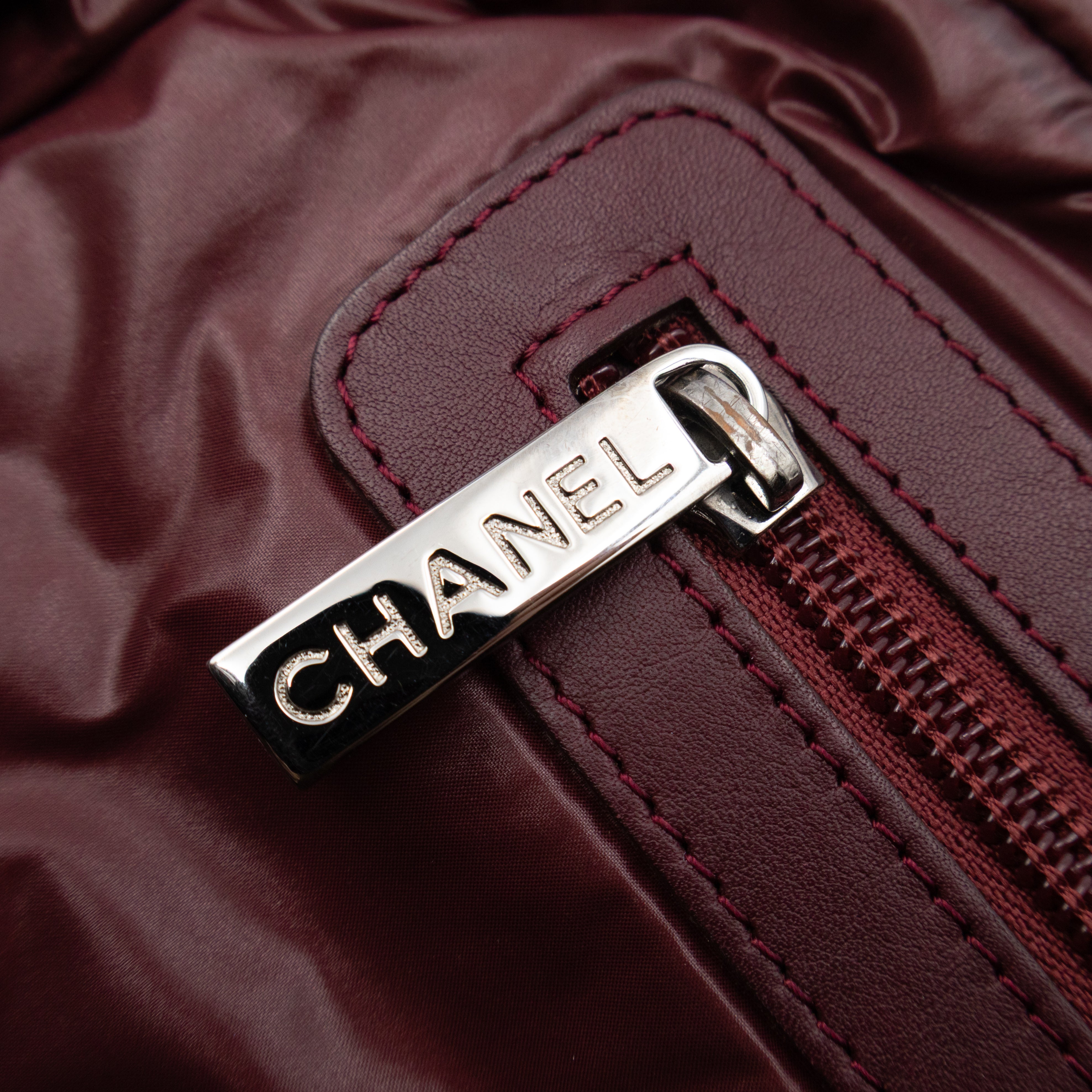 Coco Coon Bowler Bag Dark Green Quilted Nylon