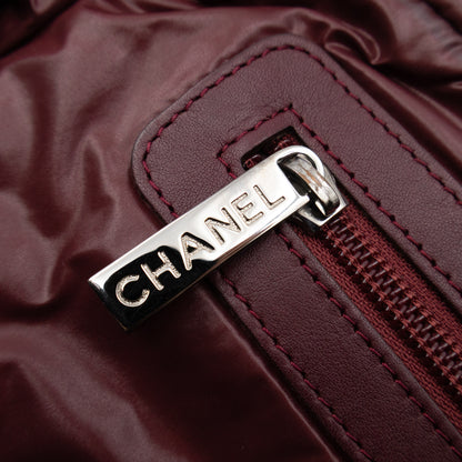 Coco Coon Bowler Bag Dark Green Quilted Nylon