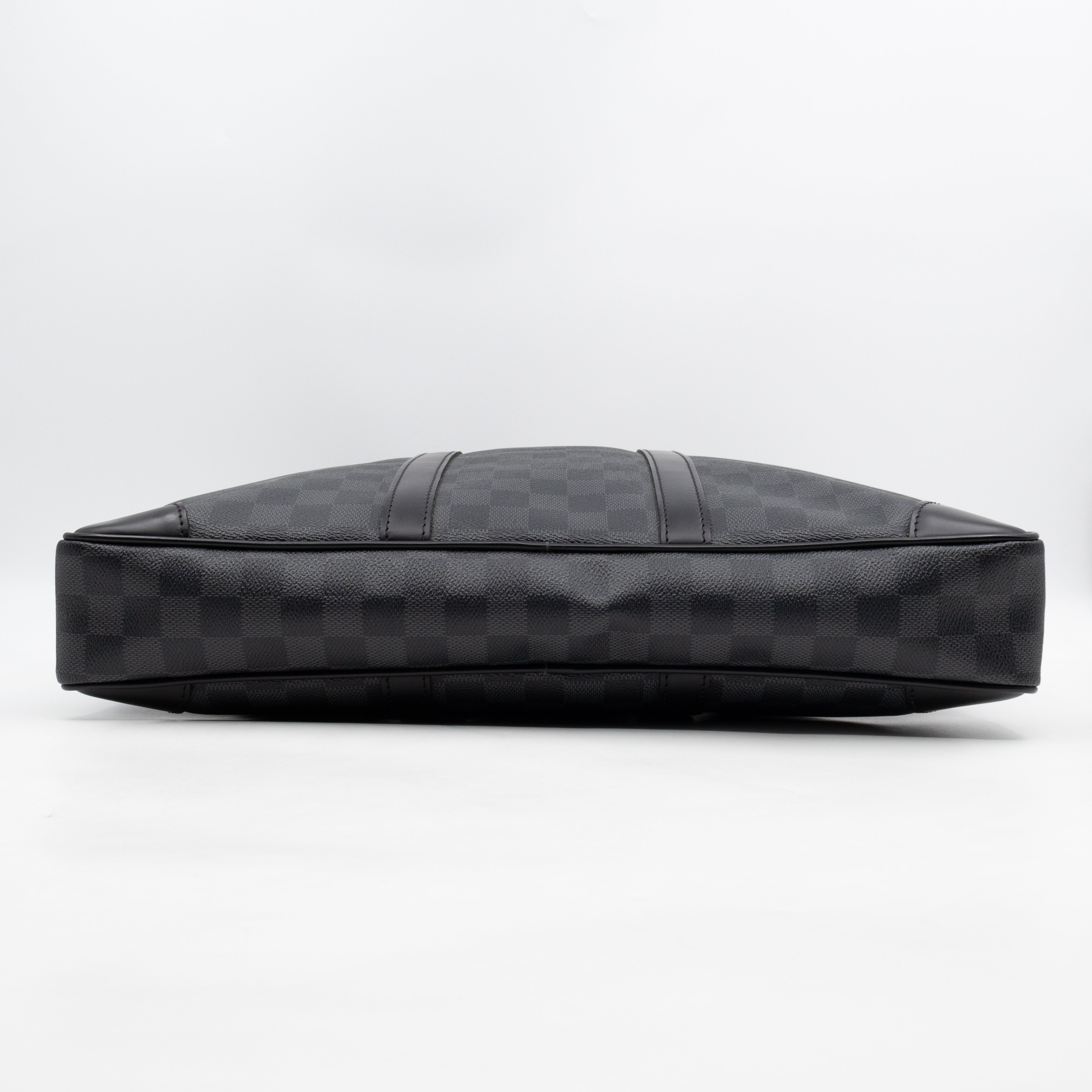 Porte Documents Voyage Damier Graphite