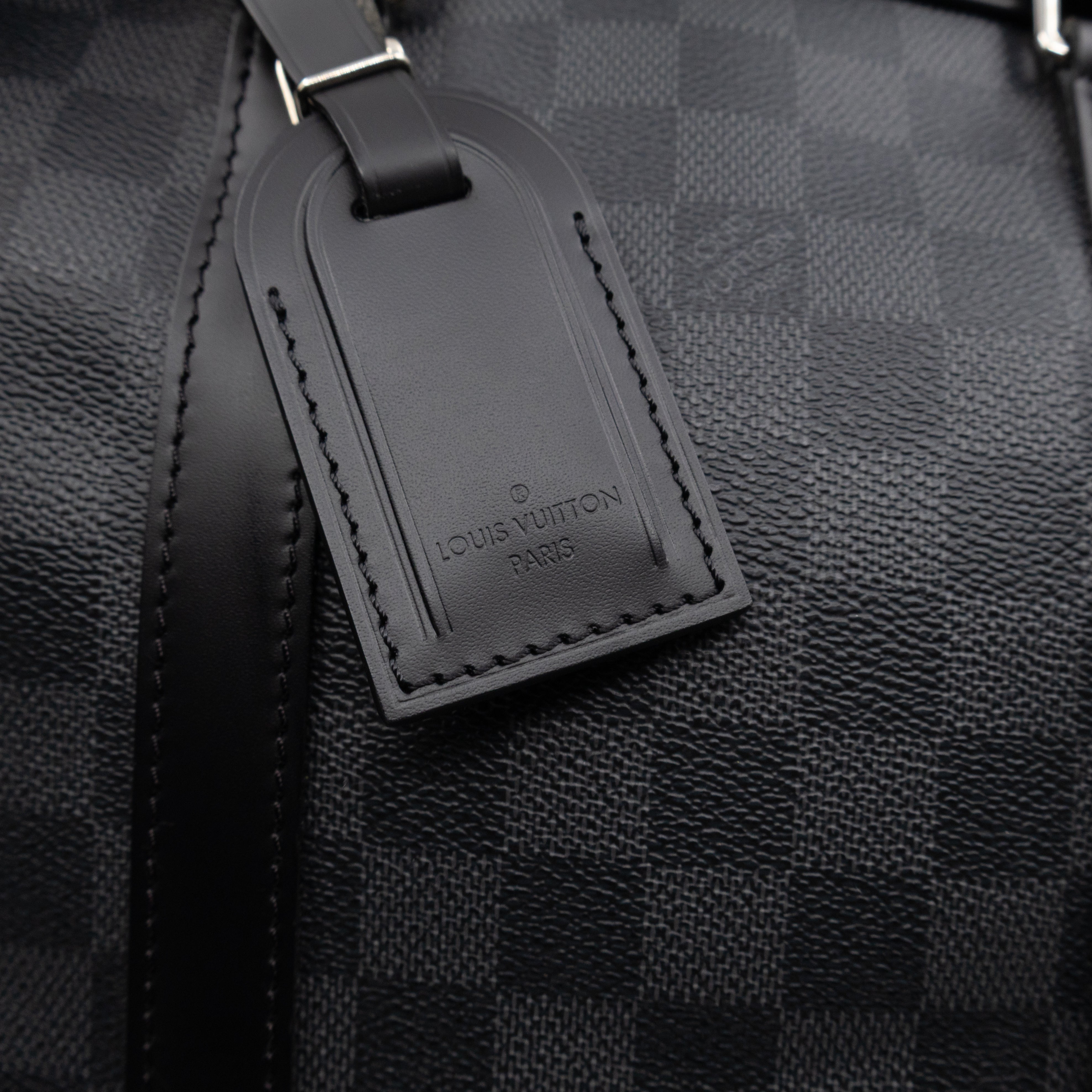 Porte Documents Voyage Damier Graphite