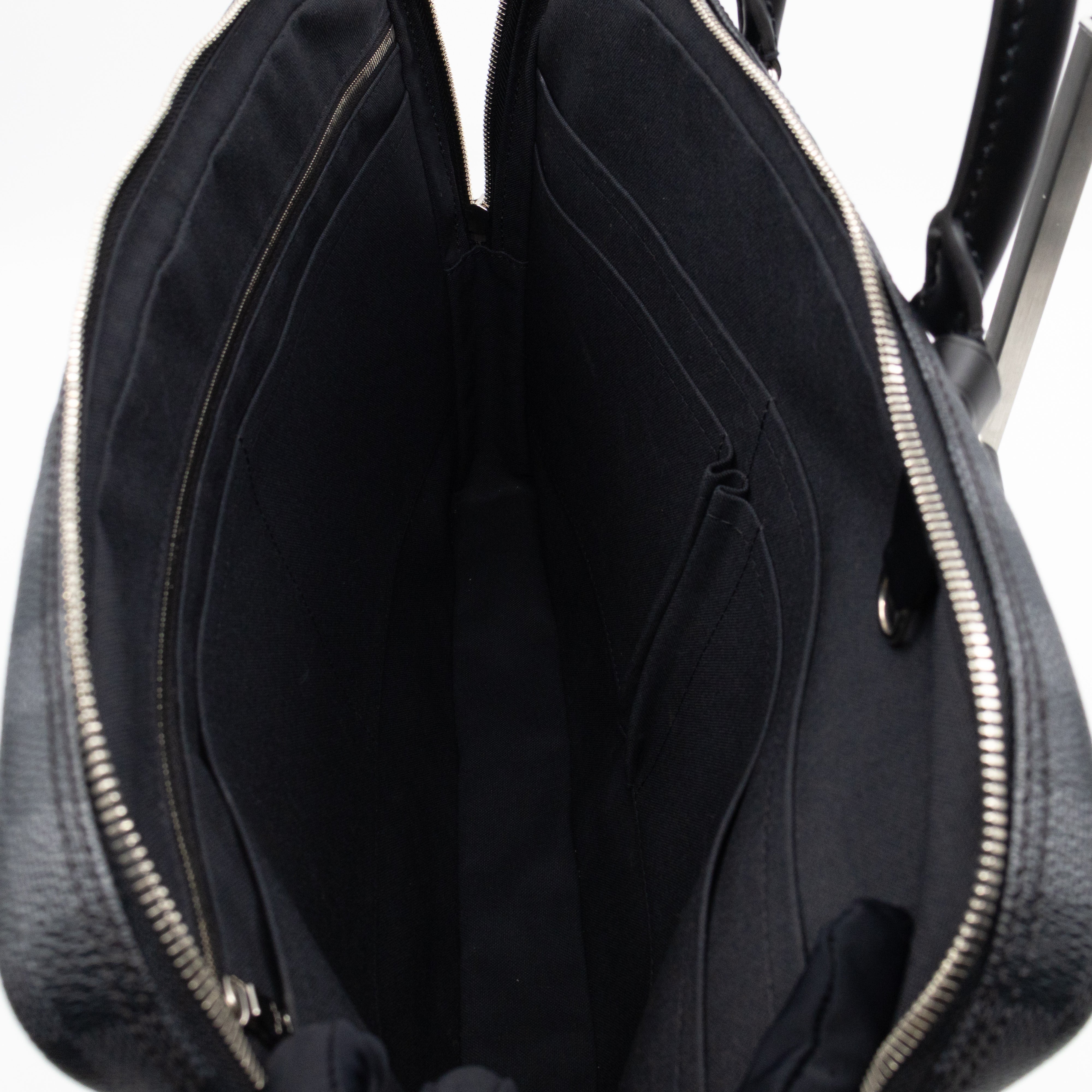 Porte Documents Voyage Damier Graphite