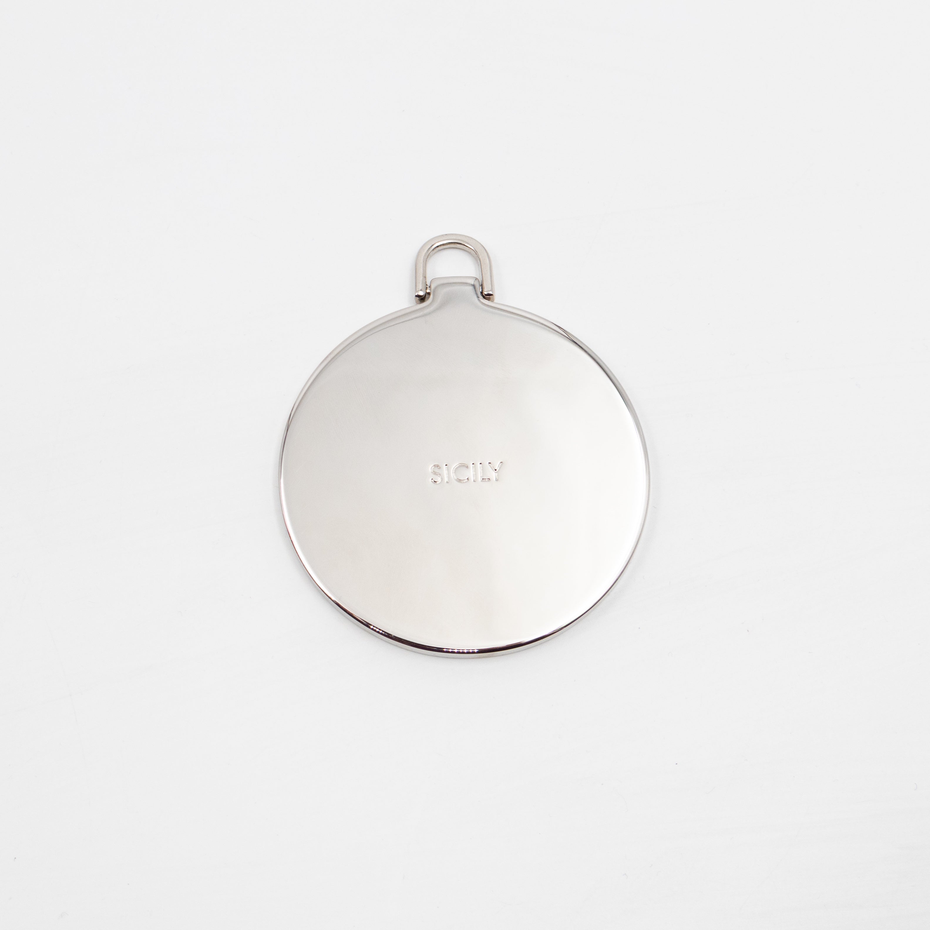 Sicily Medium Family Patchwork Red Dauphine Leather