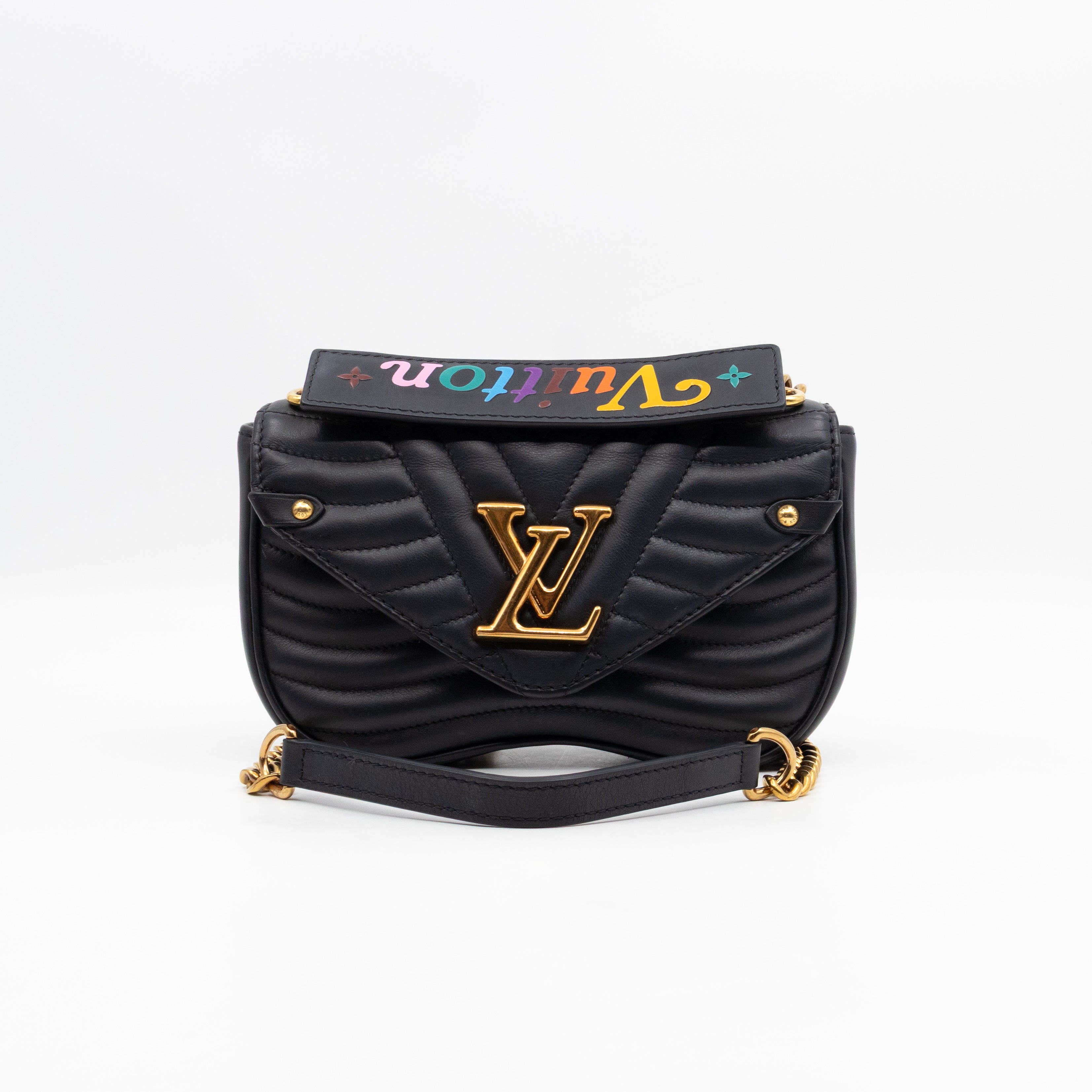バッグ LOUIS VUITTON Louis Vuitton x Takashi Murakami Black Multicolore Monogram Coated