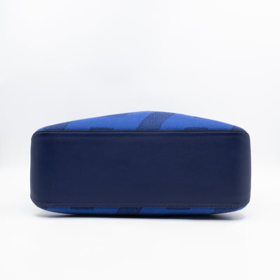 Cabas H en Biais 40 Tote Bag Bleu France