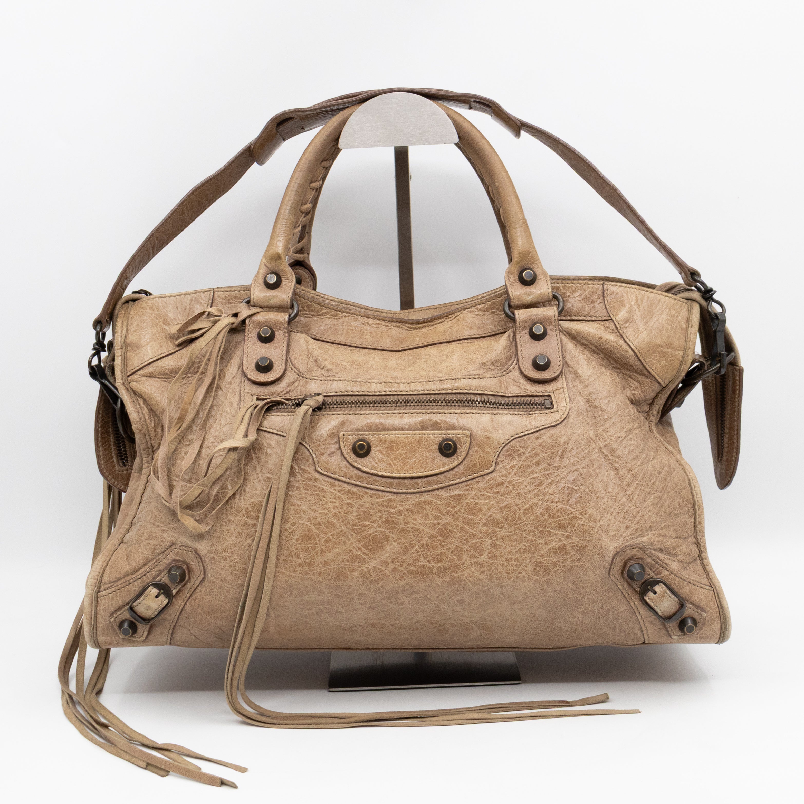 Classic City Beige Leather