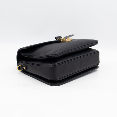 Pochette Metis Black Monogram Empreinte Leather
