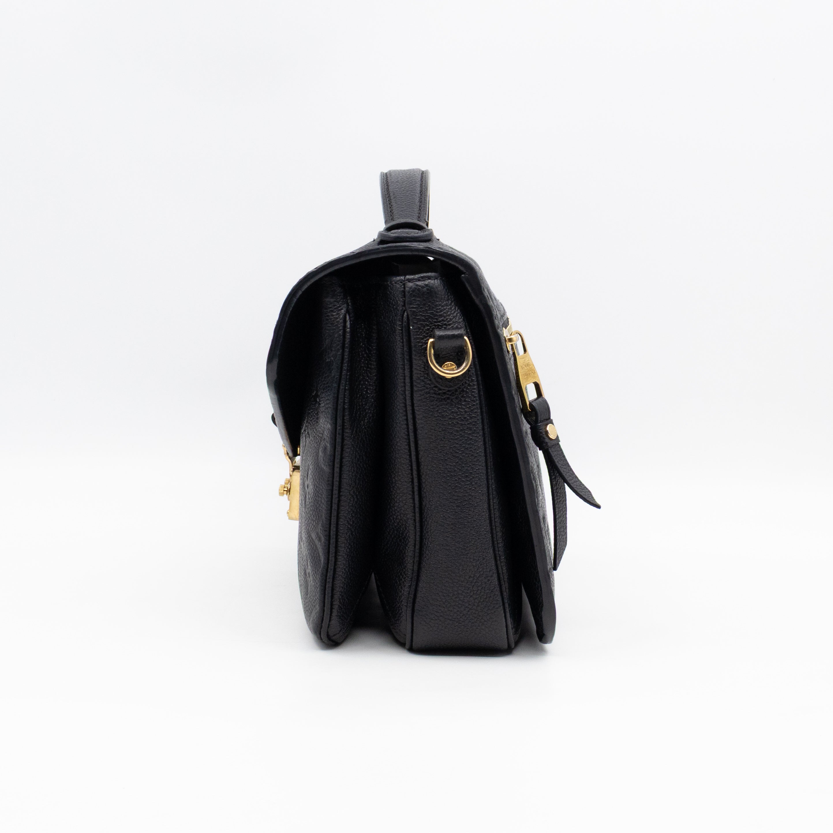 Pochette Metis Black Monogram Empreinte Leather