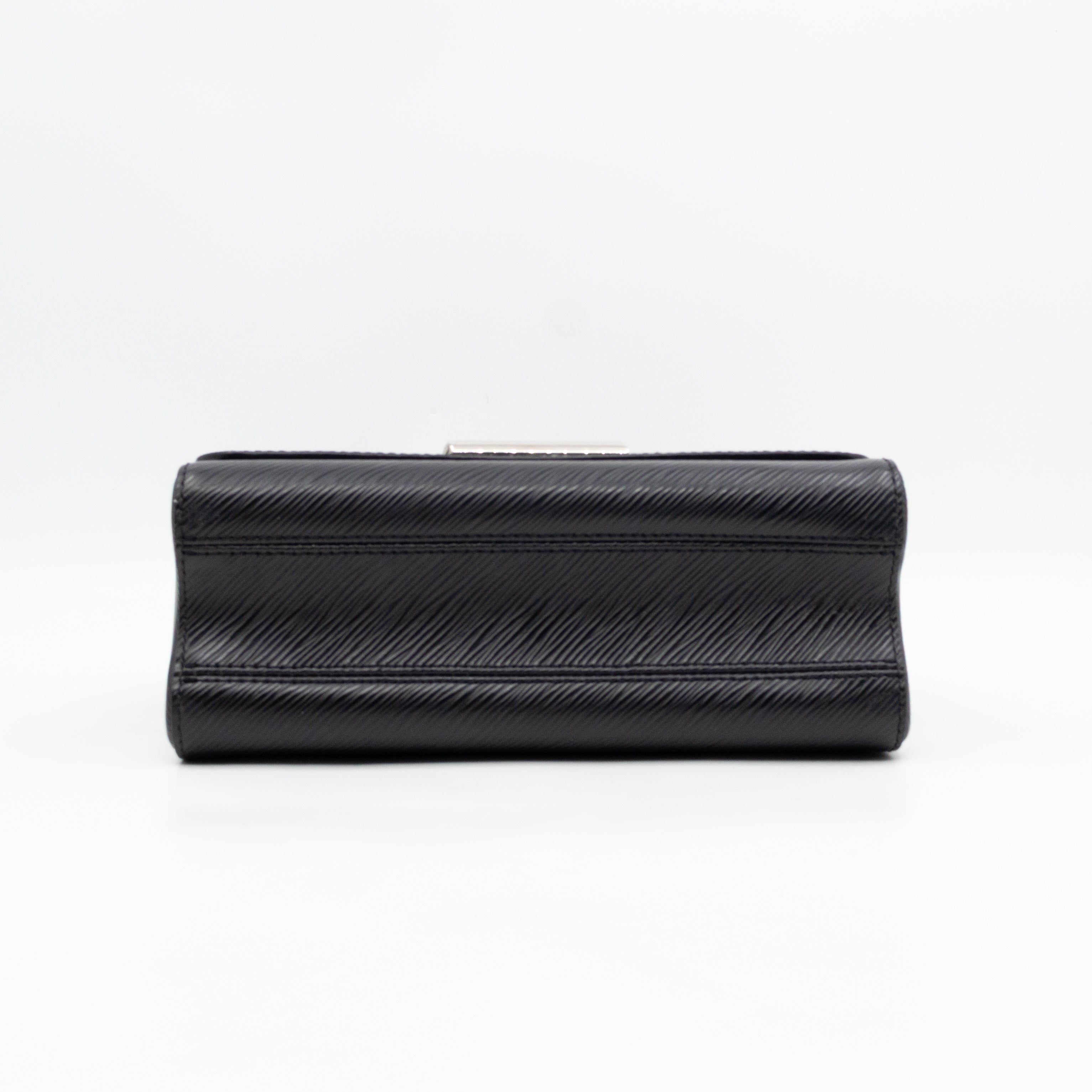 Twist MM Black Epi Leather Silver