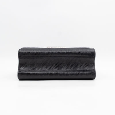 Twist MM Black Epi Leather Silver