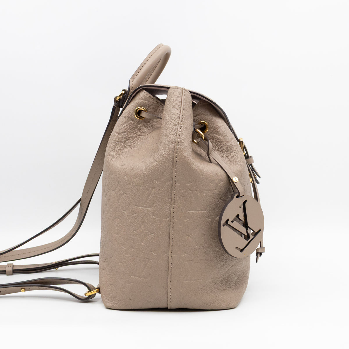 Louis Vuitton Empreinte Montsouris Backpack Tourterelle Authentic Louis Vuitton Turtledove Monogram Empreinte  main image 4