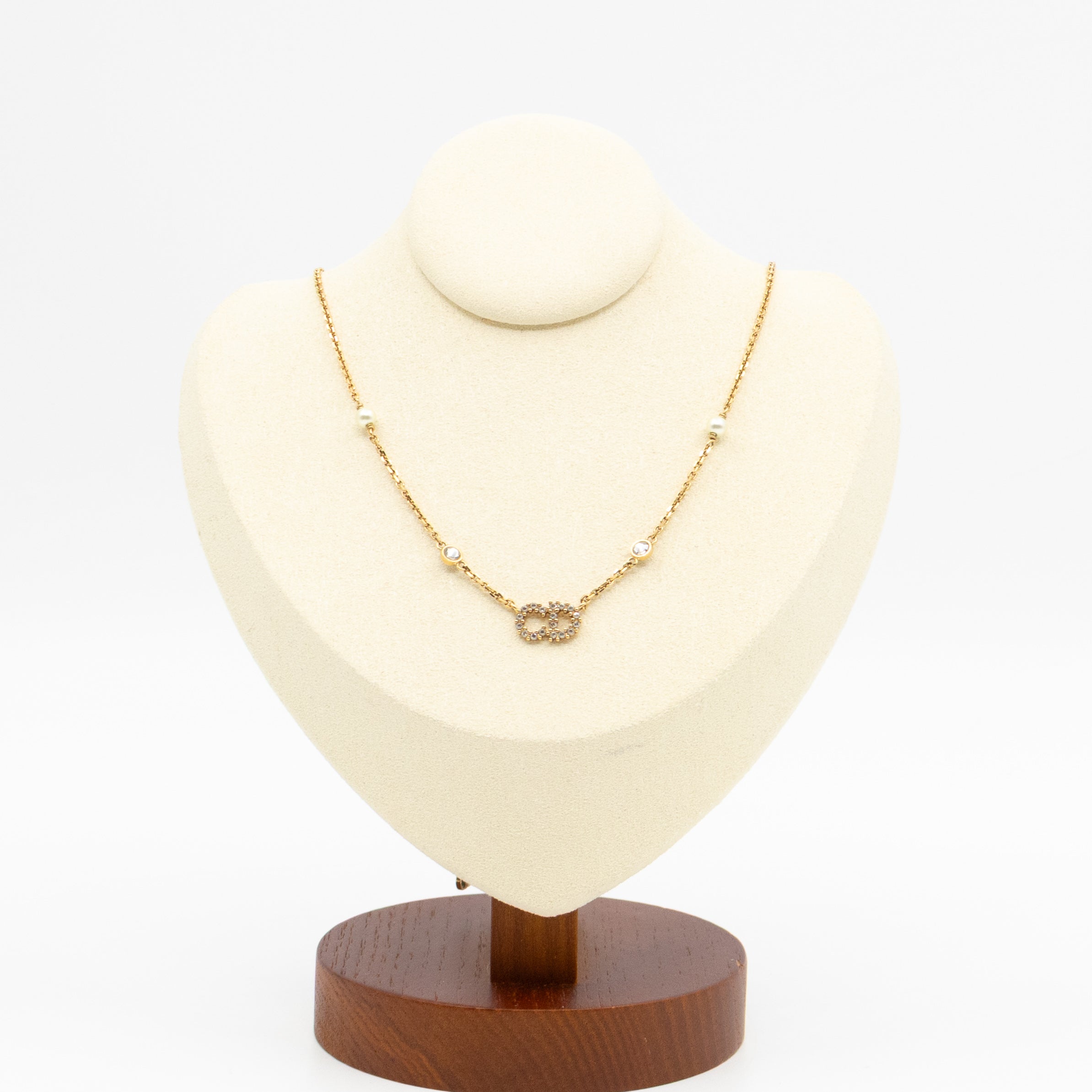 Christian Dior ネックレス　Clair D Lune ゴールド Christian Dior Clair D Lune Necklace Gold – Queen Station