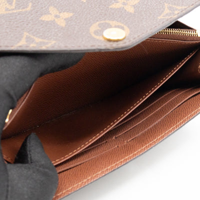 Sarah Wallet Monogram