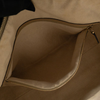 Nice Dome Satchel GG Supreme Beige Leather