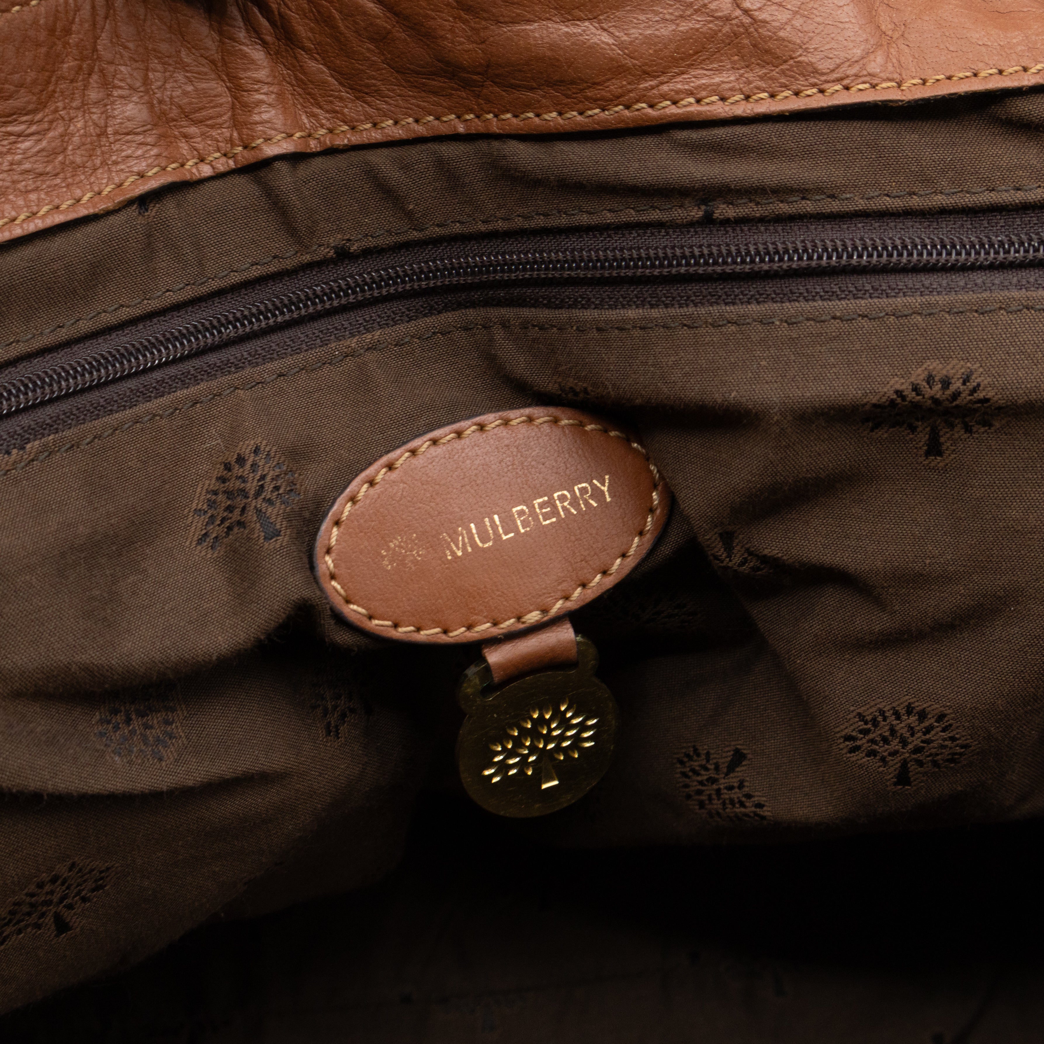 MULBERRY Alexa 2way レザー ボストンバッグ ブラウン Mulberry Oversized Alexa Brown Leather – Queen Station