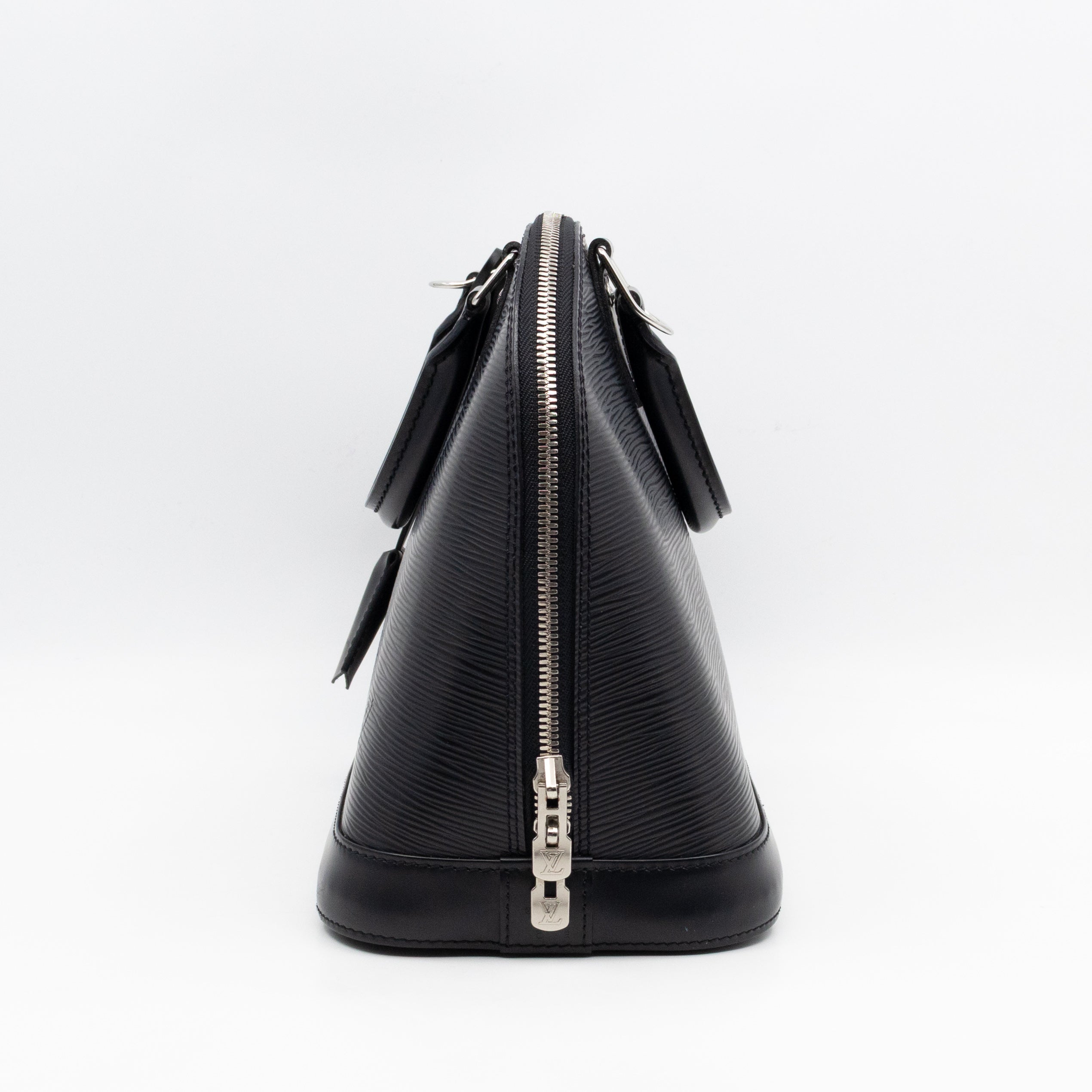 Alma PM Black Epi Leather