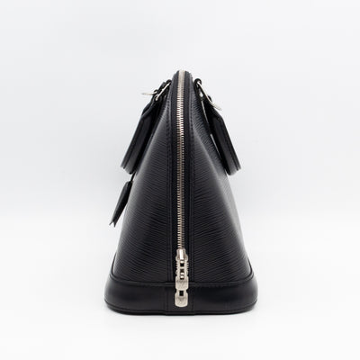 Alma PM Black Epi Leather