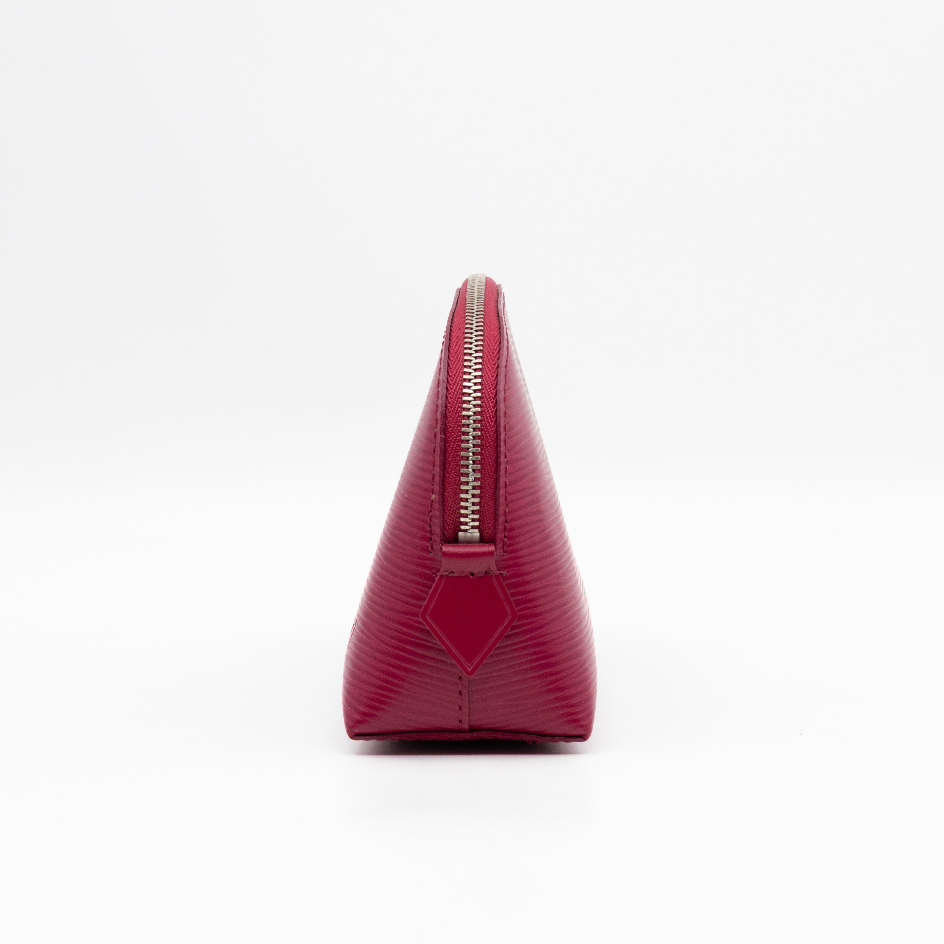 Cosmetic Pouch PM Fuchsia Epi Leather