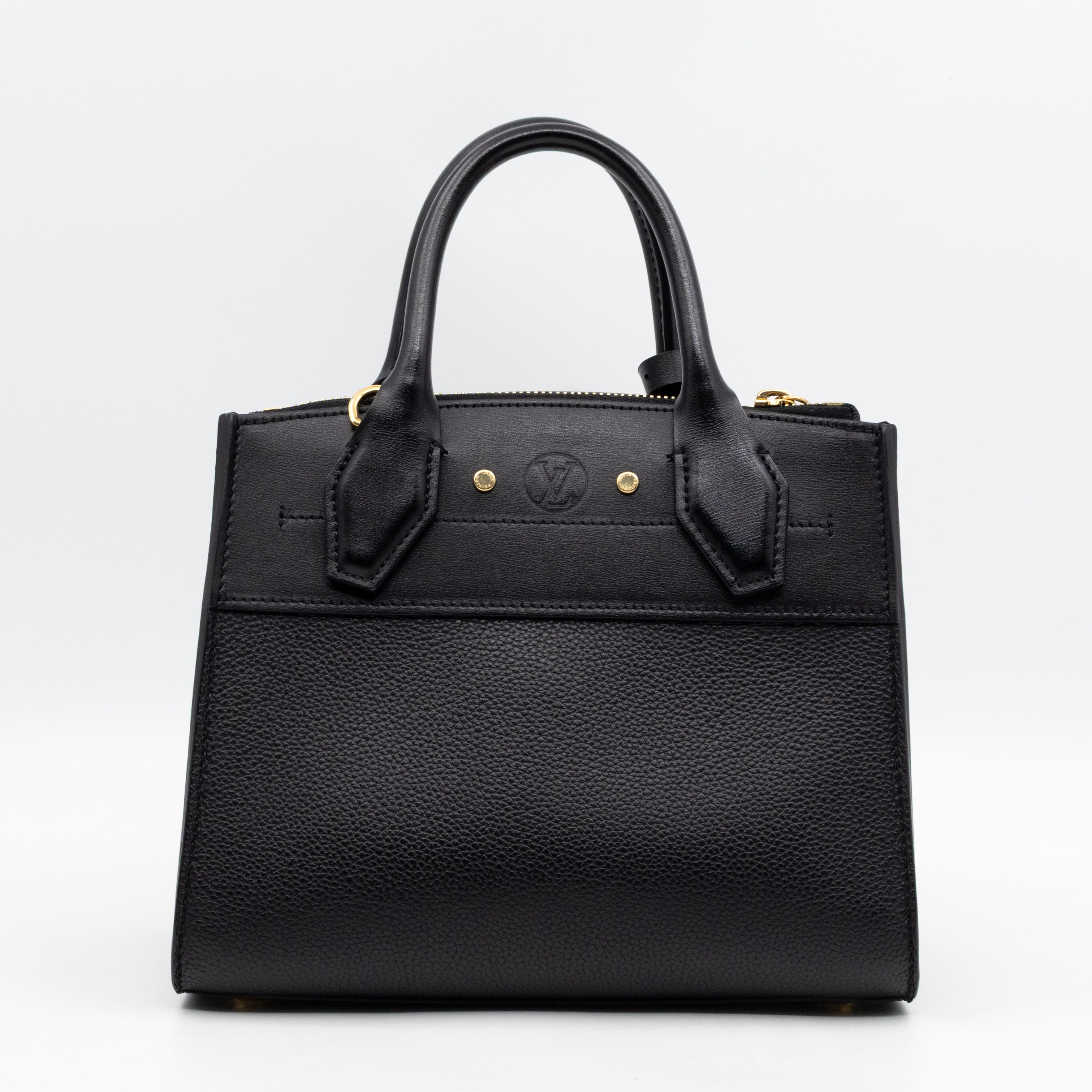 Louis Vuitton City Steamer PM Black Leather – Queen Station Louis Vuitton City Steamer PM Black Leather – Queen Station