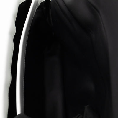 Prisma Padded Shoulder Bag White Leather