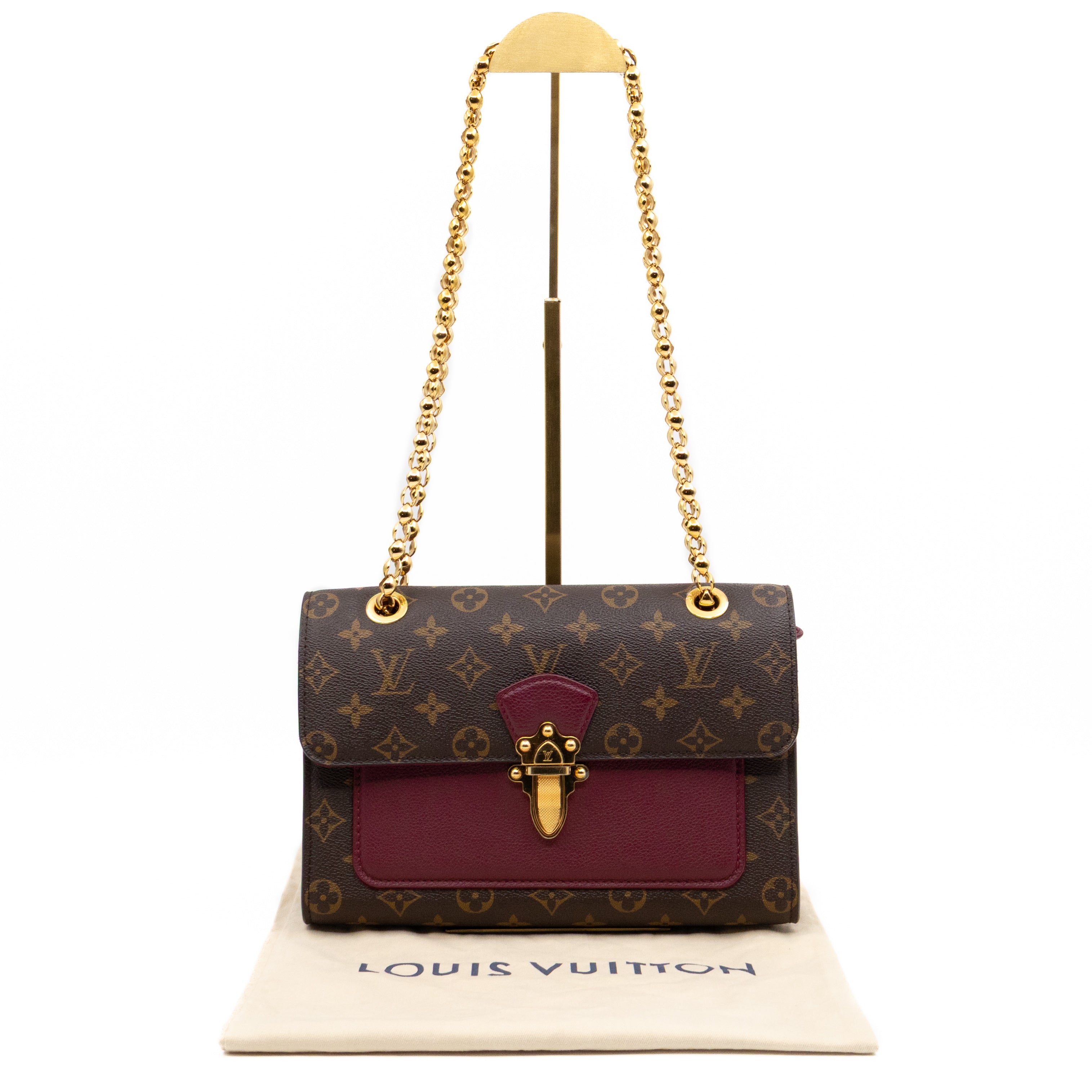 Victoire Monogram Raisin