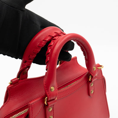 Neo Classic City Mini Red Leather
