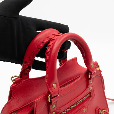 Neo Classic City Mini Red Leather