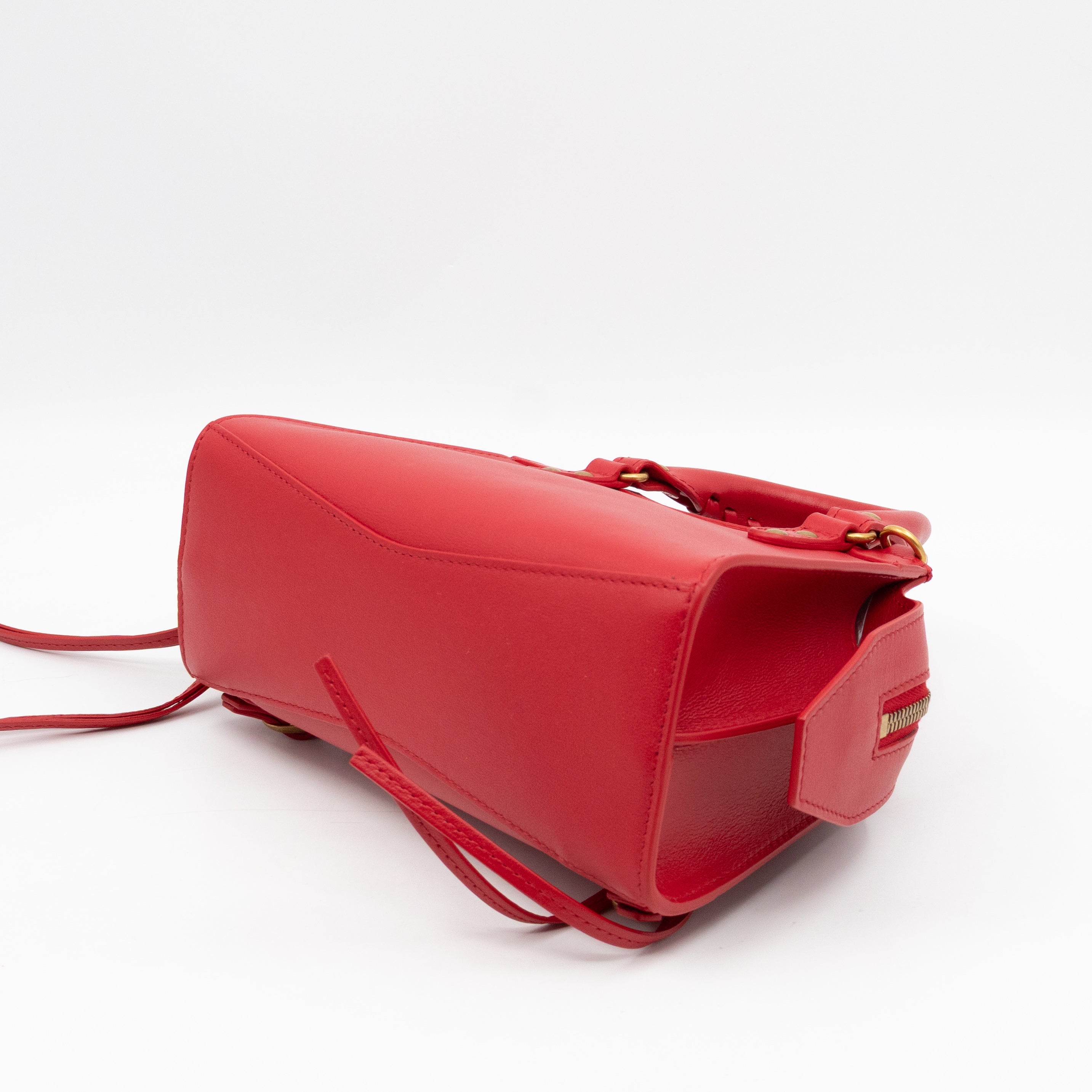 Neo Classic City Mini Red Leather