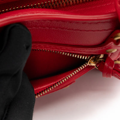 Neo Classic City Mini Red Leather