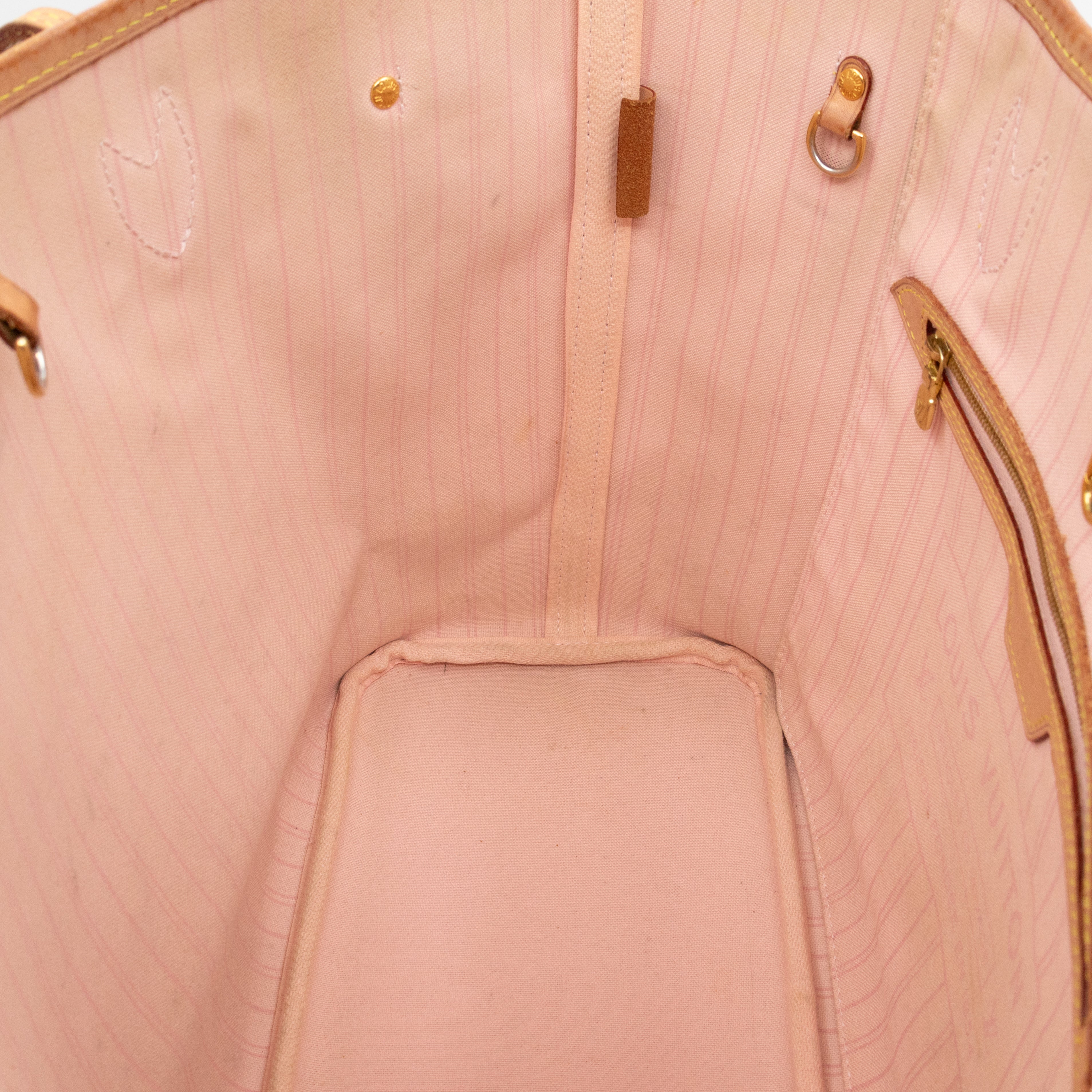 Neverfull MM with Pochette Damier Azur