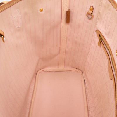 Neverfull MM with Pochette Damier Azur