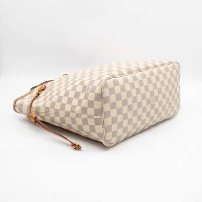 Neverfull MM with Pochette Damier Azur