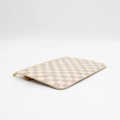 Neverfull MM with Pochette Damier Azur
