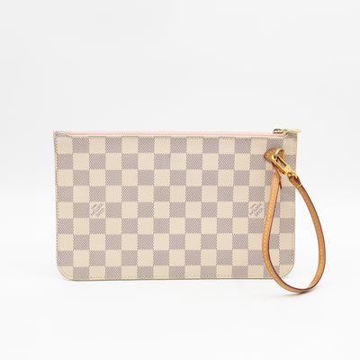 Neverfull MM with Pochette Damier Azur