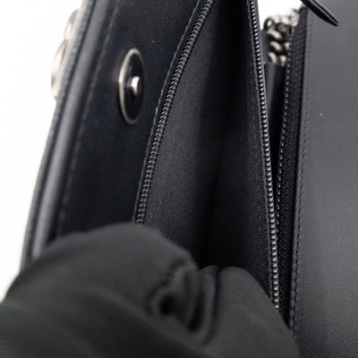 Boy Wallet On Chain Black Caviar Ruthenium