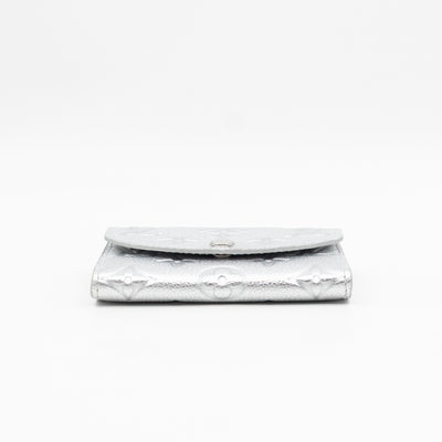 Rosalie Coin Purse Silver Monogram Empreinte