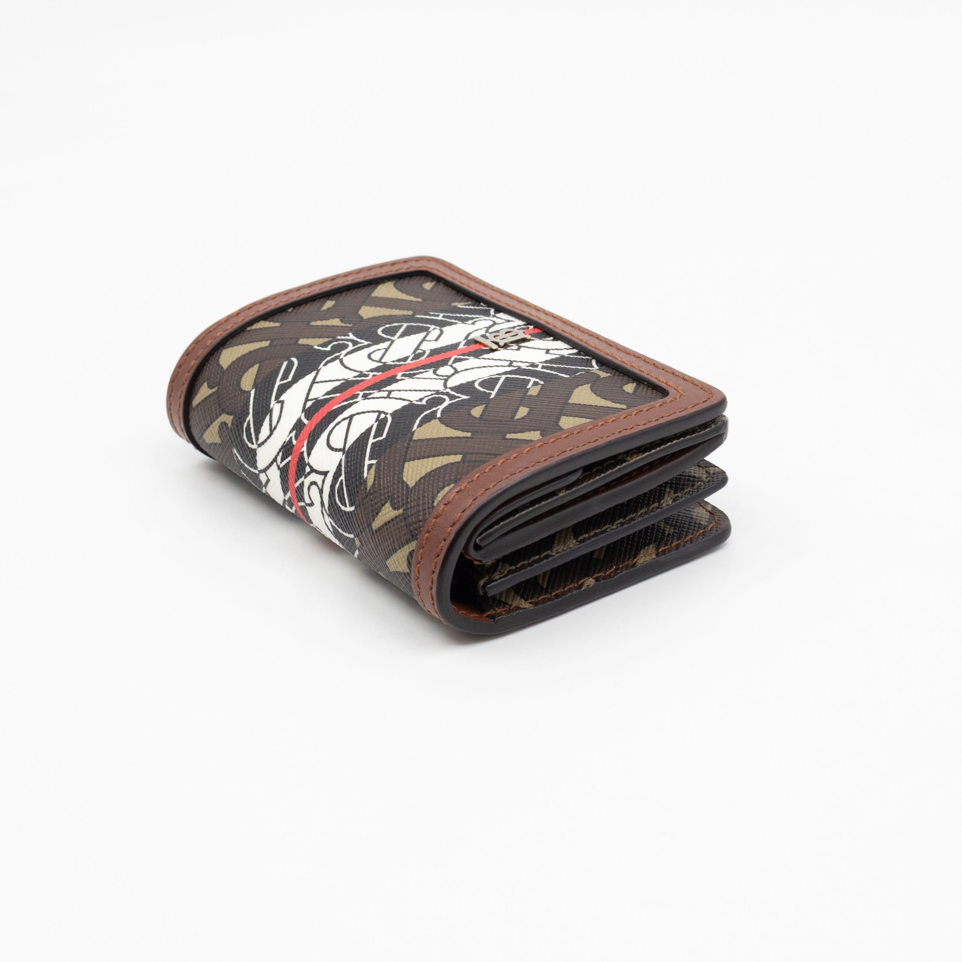 Jessie Wallet With Chain Brown TB Monogram