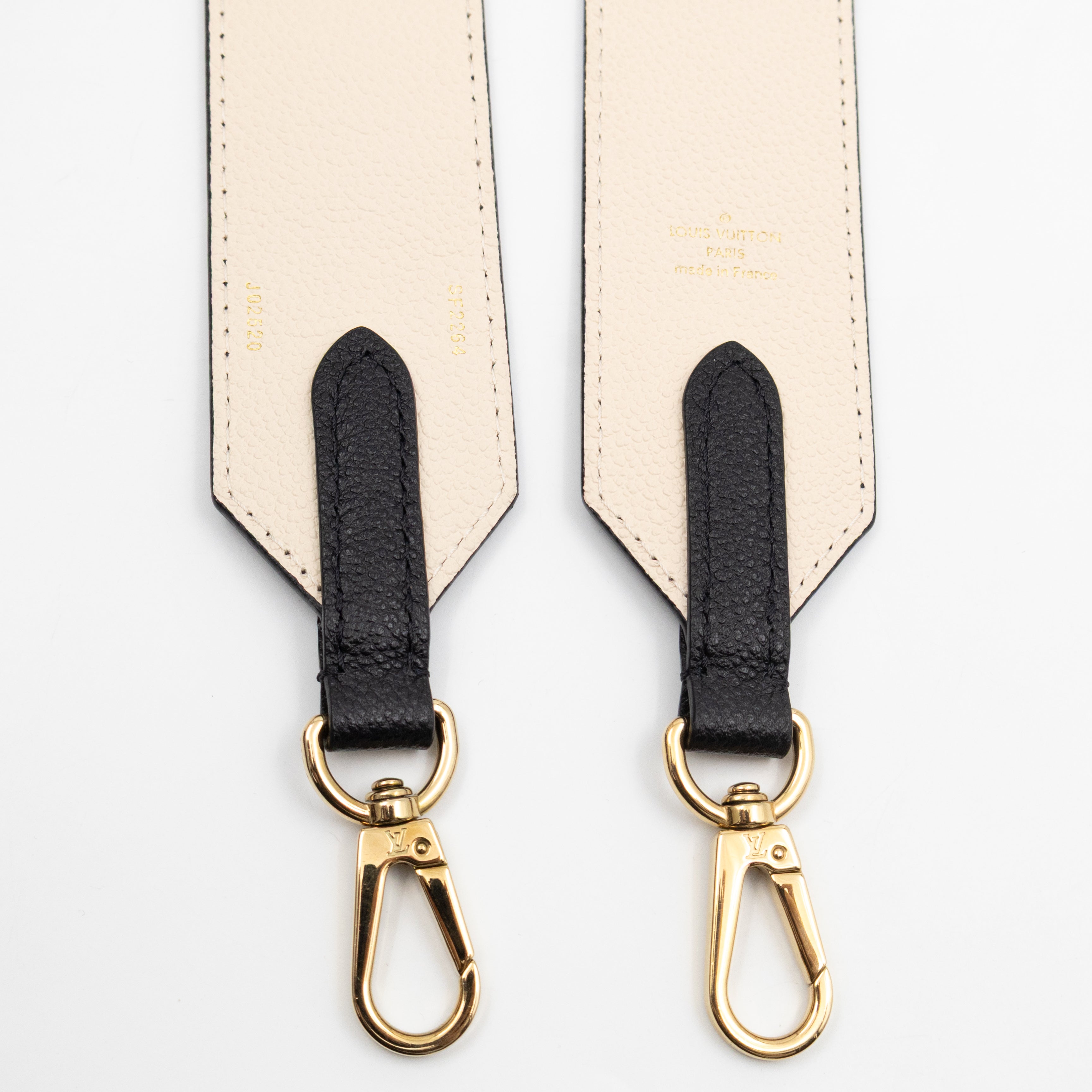 Onthego PM Black & Beige Monogram Empreinte With Bandouliere strap