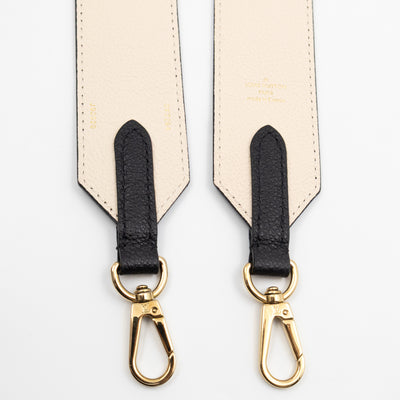 Onthego PM Black & Beige Monogram Empreinte With Bandouliere strap