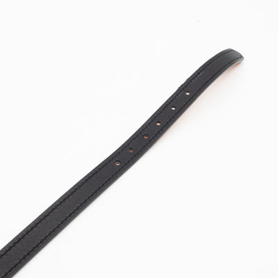 Clou De Selle Reversible Belt Black & Orange Leather 95cm