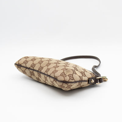 Bumblebee Pouch Brown GG Canvas