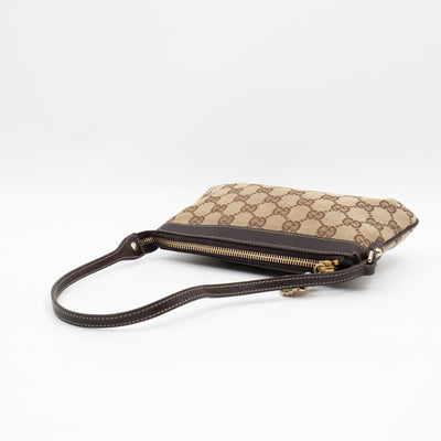 Bumblebee Pouch Brown GG Canvas