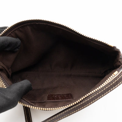 Bumblebee Pouch Brown GG Canvas