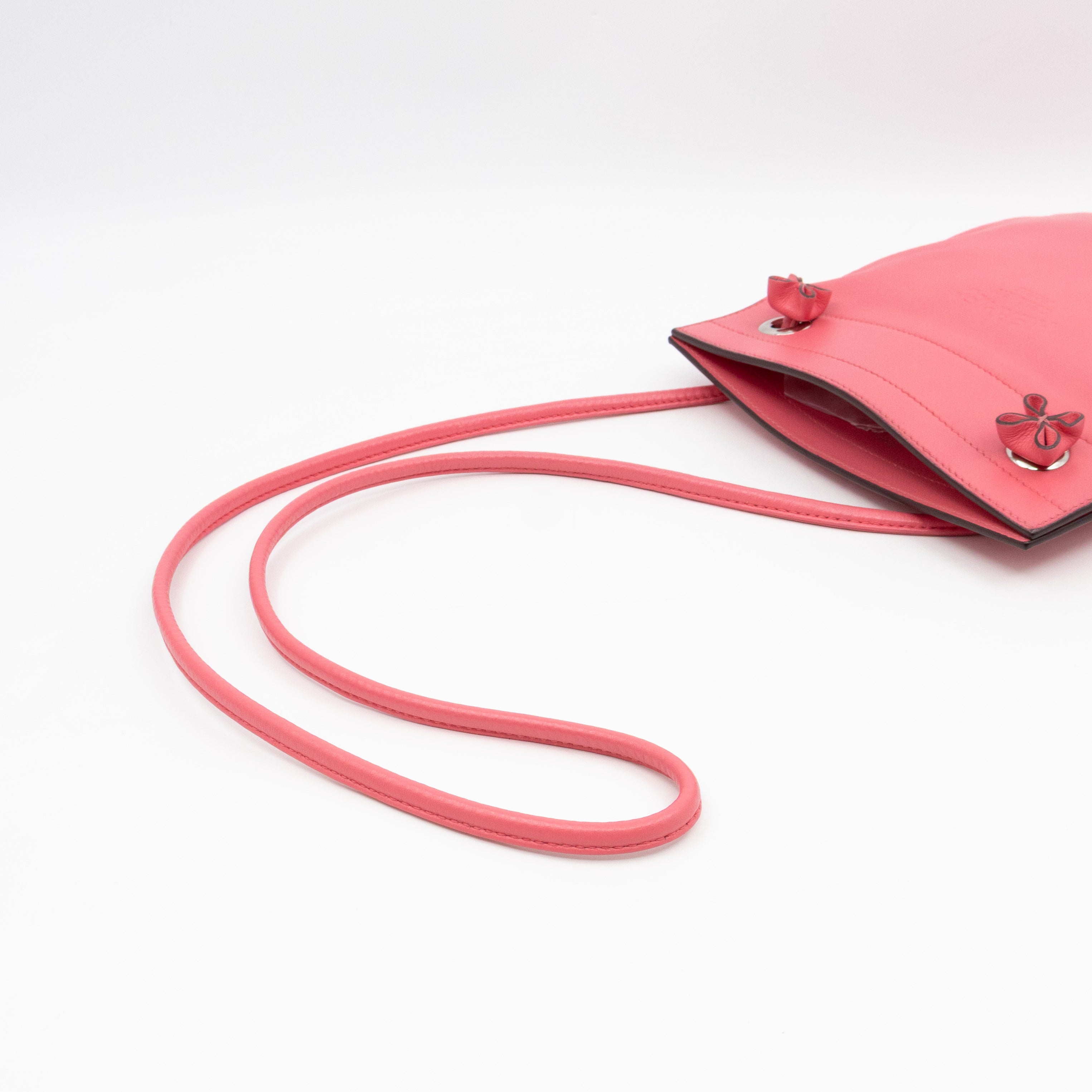 Aline Mini Rose Azalee Swift Leather