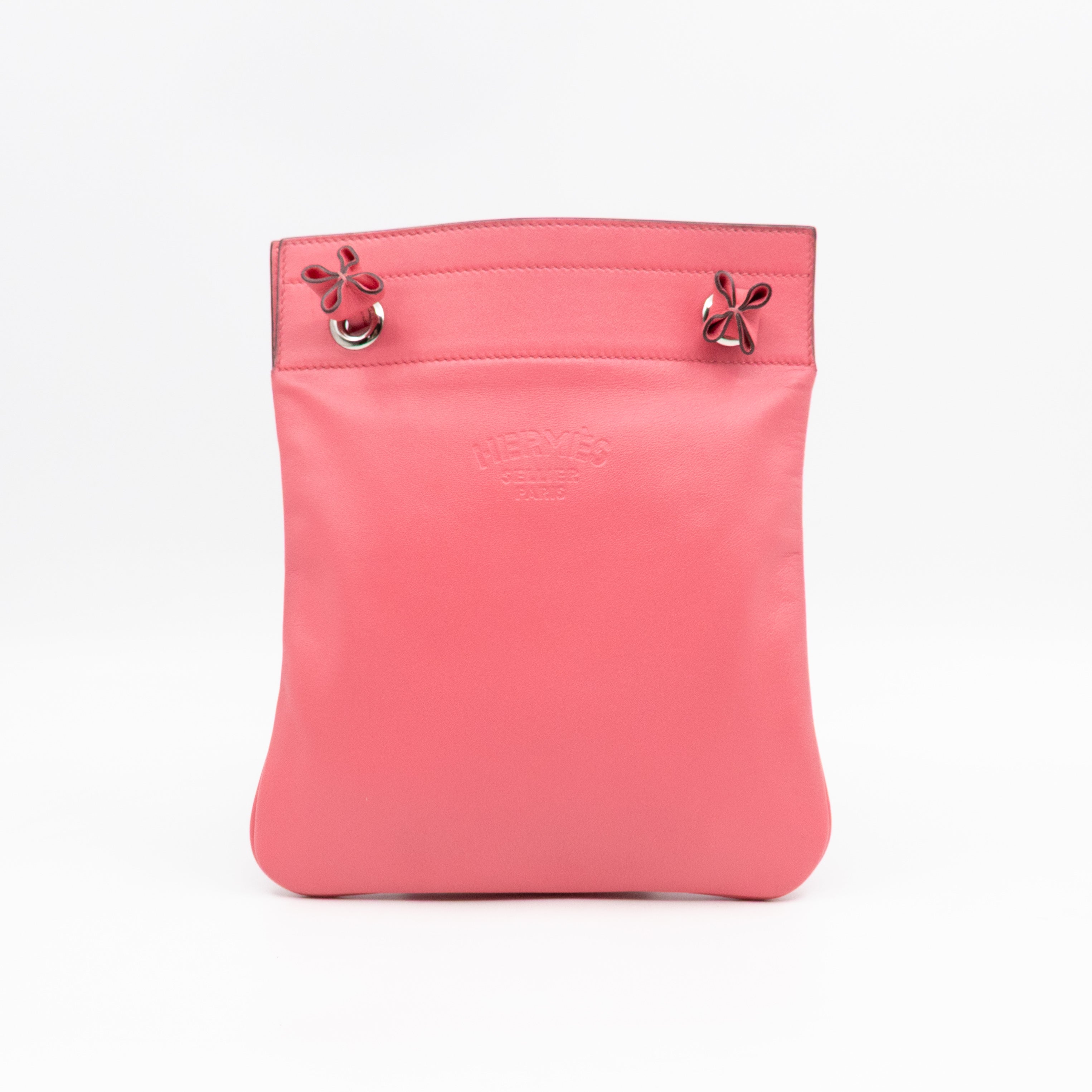 Hermès Aline Mini Rose Azalee Swift Leather – Queen Station