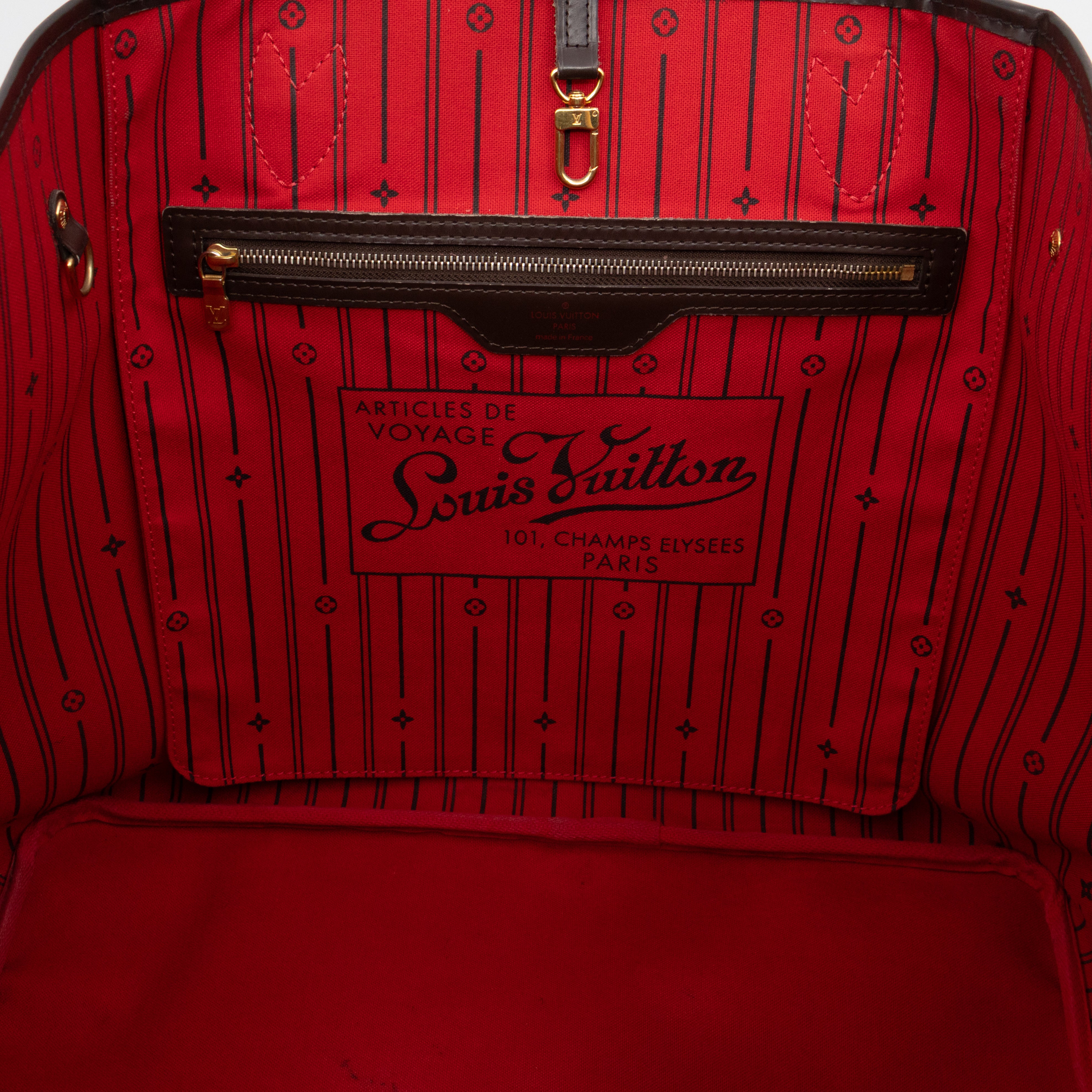 Neverfull GM Damier Ebene