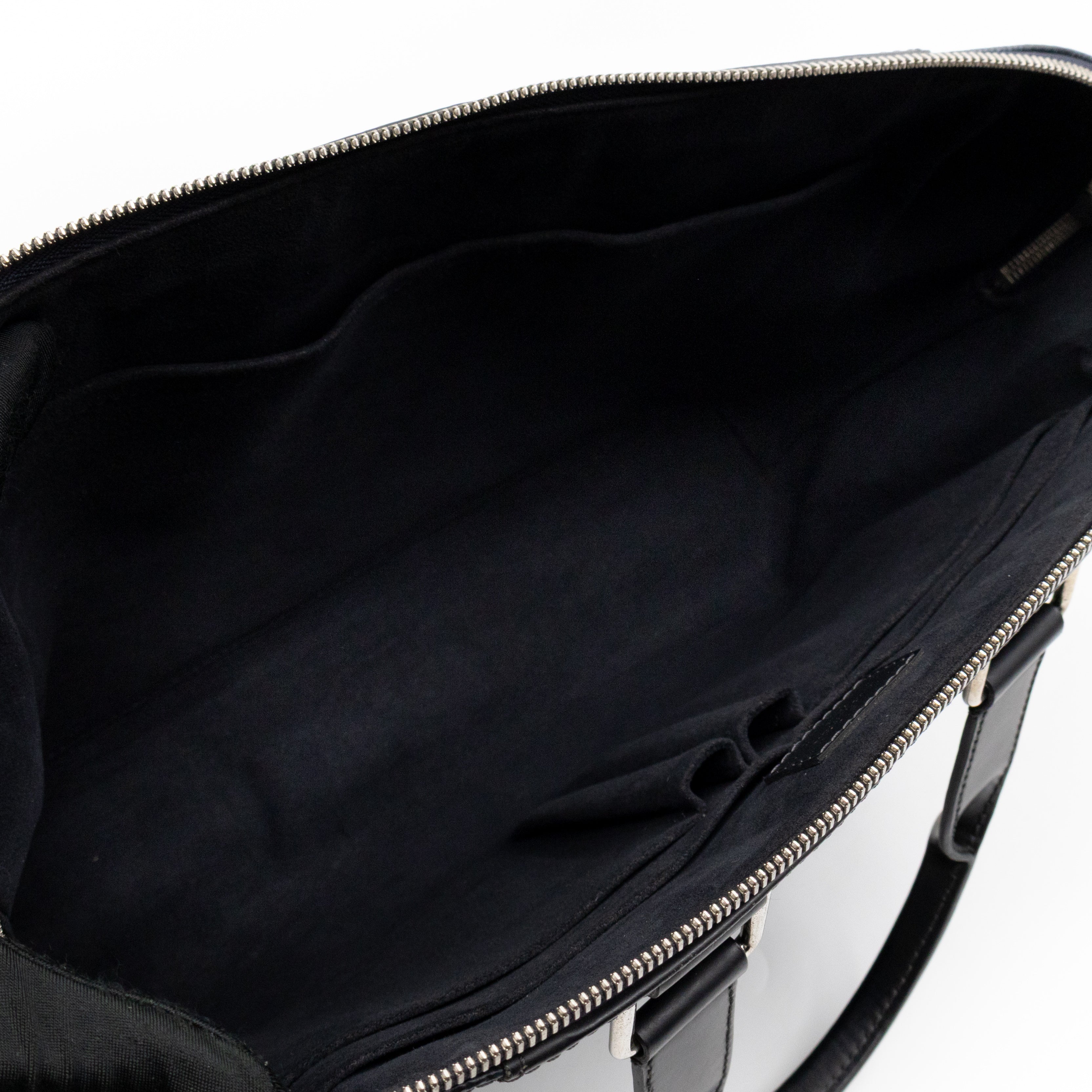 Porte Documents Jour Damier Cobalt