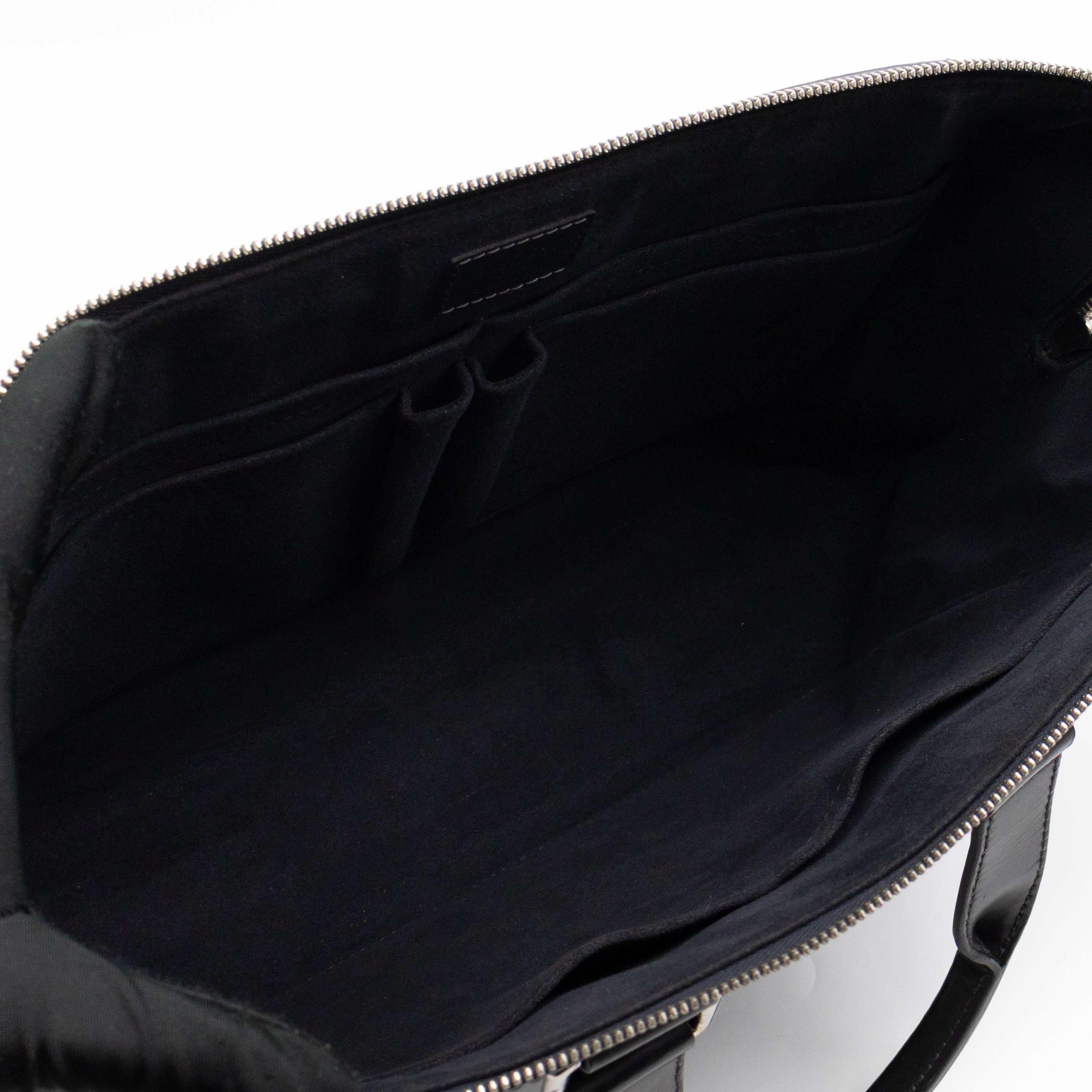 Porte Documents Jour Damier Cobalt