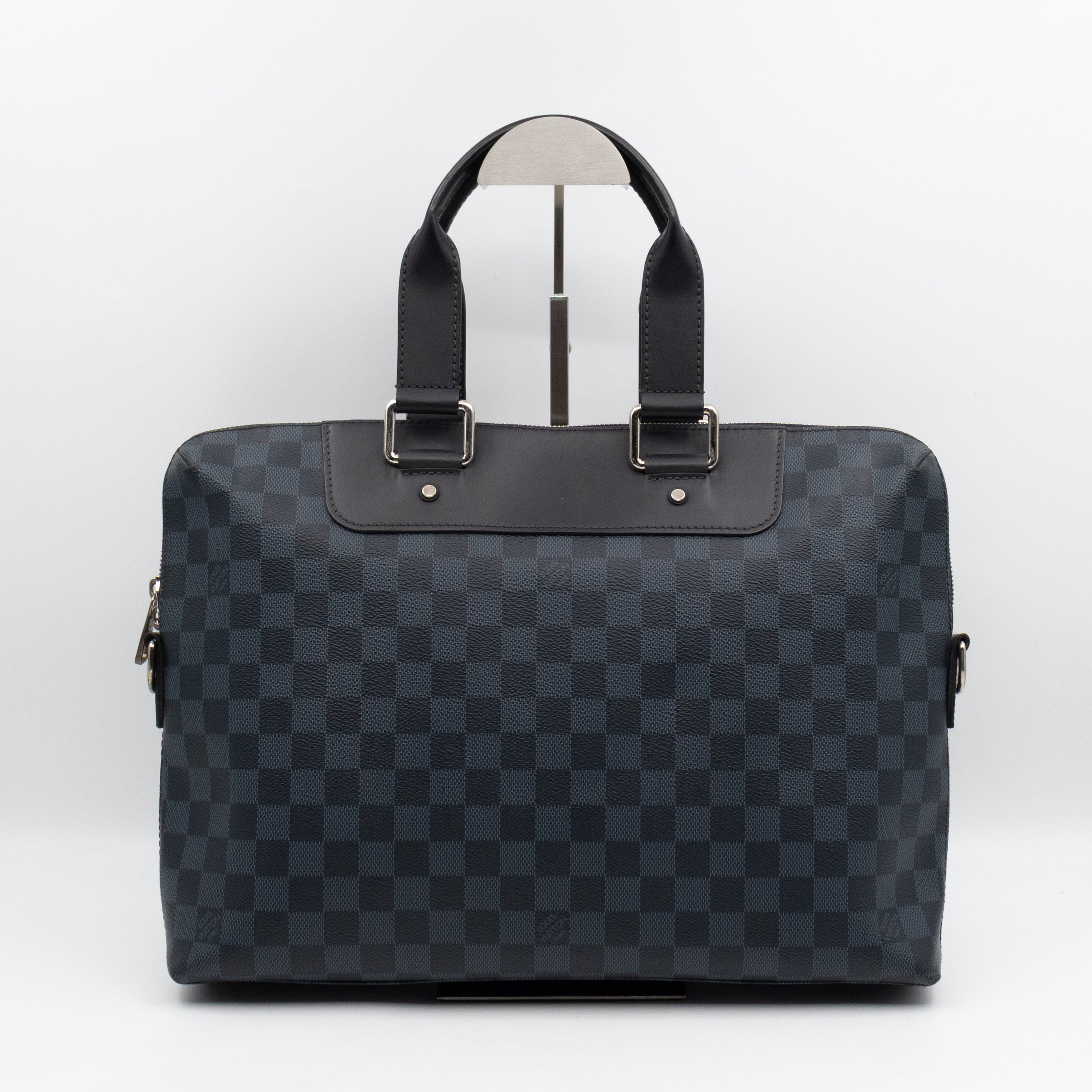 Porte Documents Jour Damier Cobalt